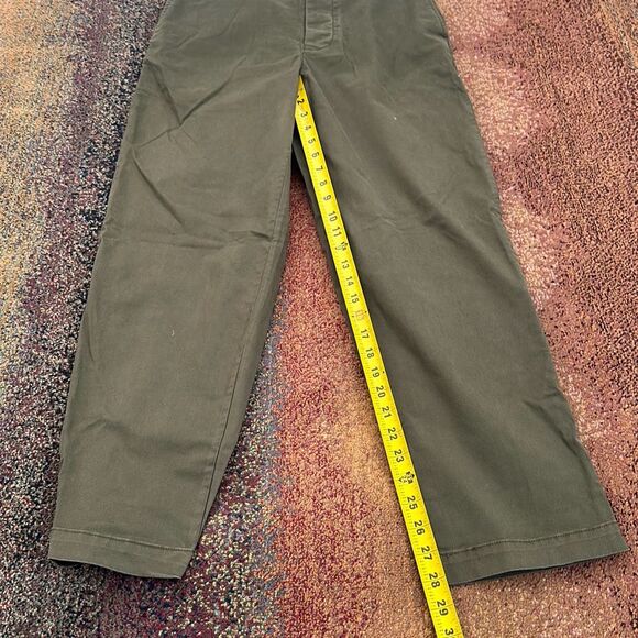 Alex Mill Boyish Chino Pant Military Olive Size 6 - Picture 10 of 12